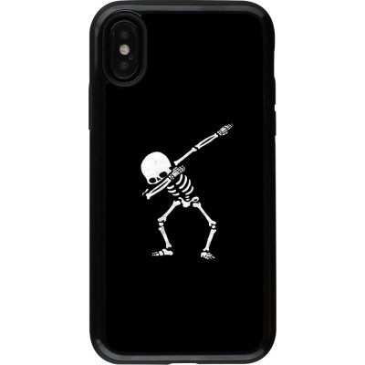 Coque iPhone X / Xs - Hybrid Armor noir Halloween 19 09