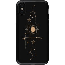 Coque iPhone X / Xs - Hybrid Armor noir Spring 23 astro