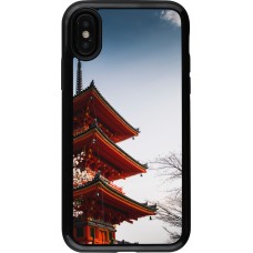 Coque iPhone X / Xs - Hybrid Armor noir Spring 23 Japan