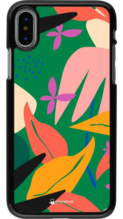 Coque iPhone X / Xs - Abstract Jungle