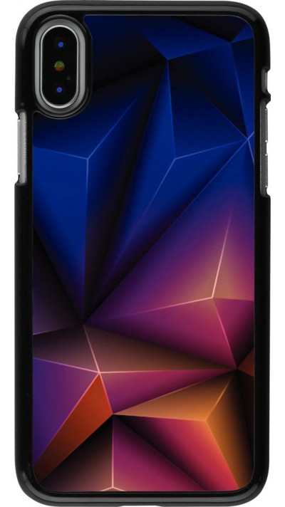 Coque iPhone X / Xs - Abstract Triangles 