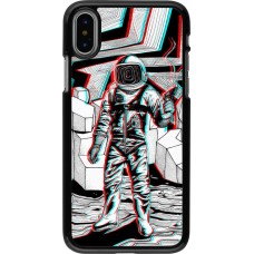 Hülle iPhone X / Xs - Anaglyph Astronaut