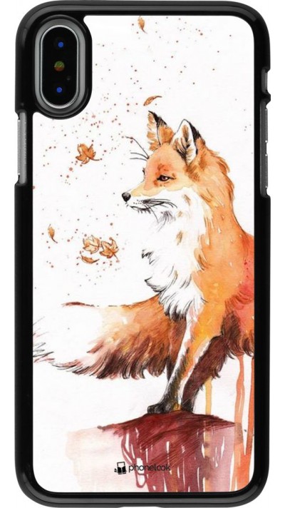 Coque iPhone X / Xs - Autumn 21 Fox