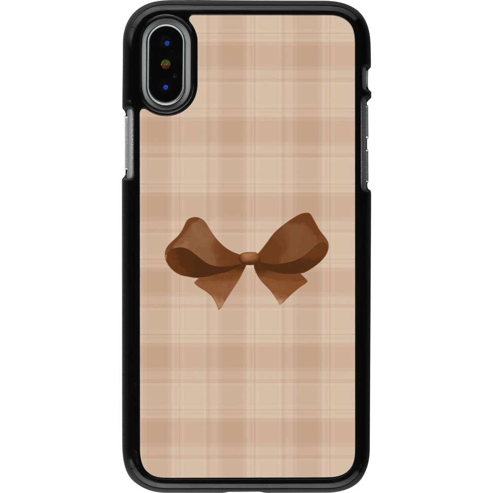 iPhone X / Xs Case Hülle - Autumn 2024 bow