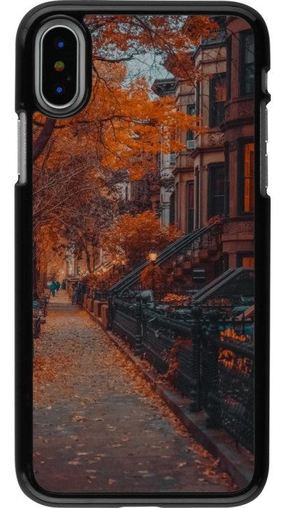 Coque iPhone X / Xs - Autumn 2024 city