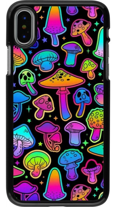 Coque iPhone X / Xs - Autumn 2024 magic mushrooms