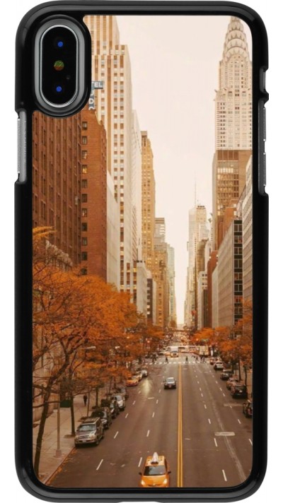 Coque iPhone X / Xs - Autumn 2024 New York city