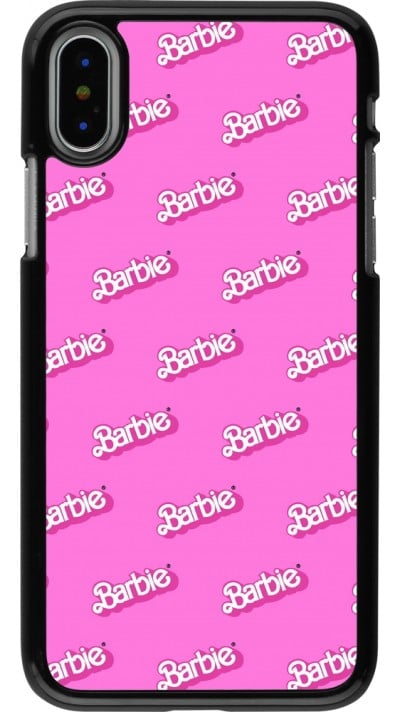 Coque iPhone X / Xs - Barbie Pattern