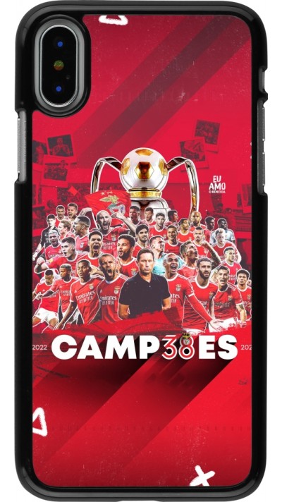 Coque iPhone X / Xs - Benfica Campeoes 2023