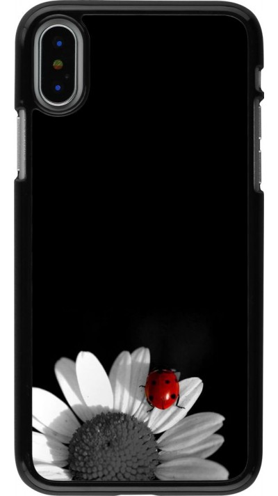 Coque iPhone X / Xs - Black and white Cox