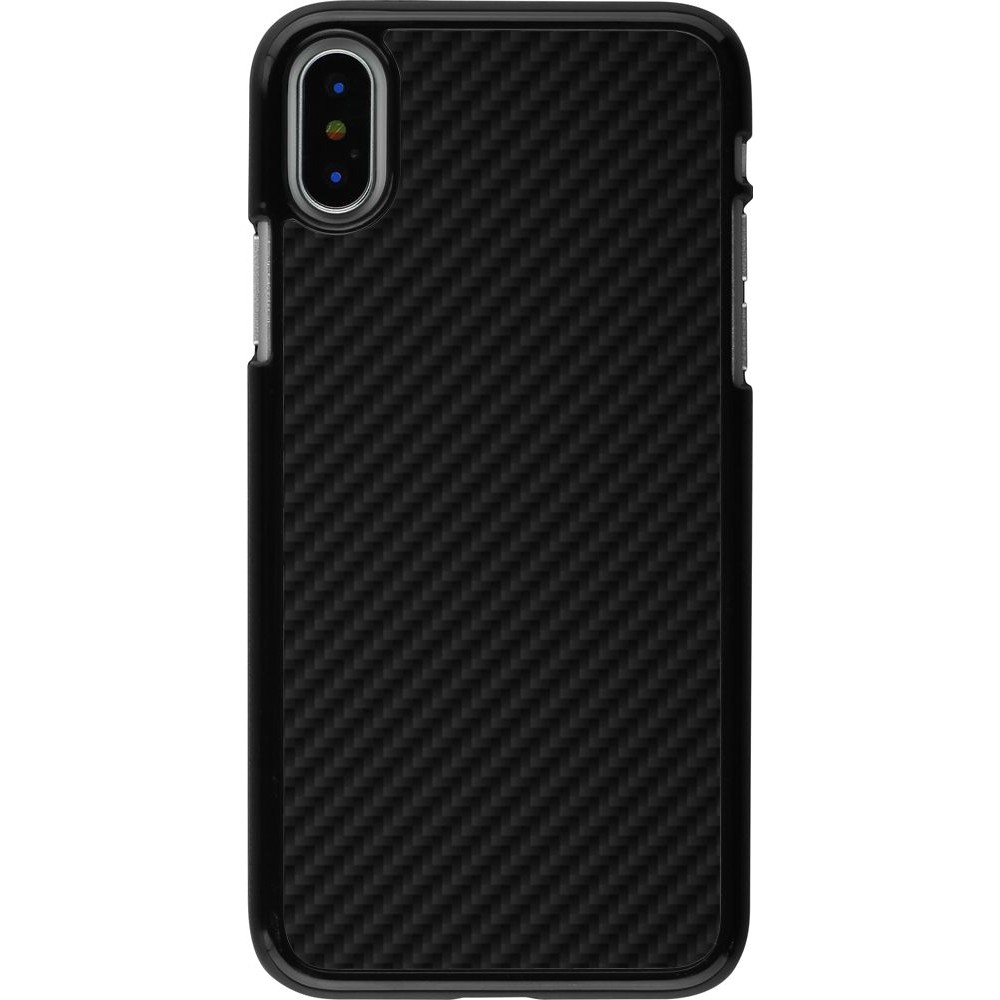 Coque iPhone X / Xs - Carbon Basic