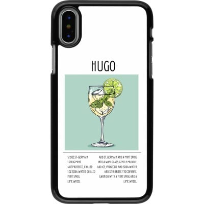 Coque iPhone X / Xs - Cocktail recette Hugo