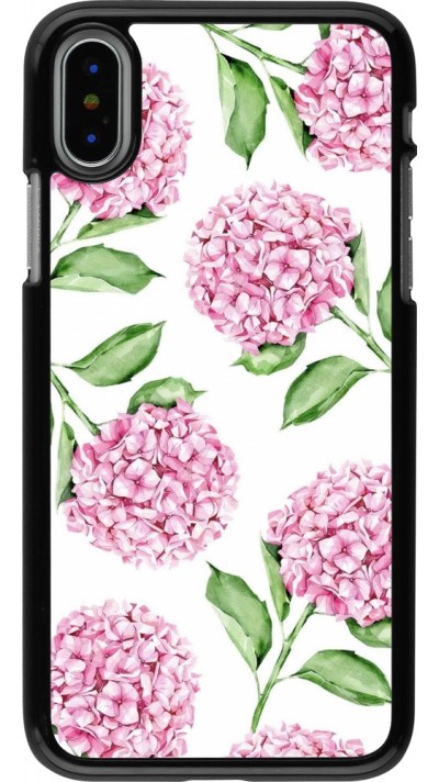 Coque iPhone X / Xs - Easter 2024 pink flowers