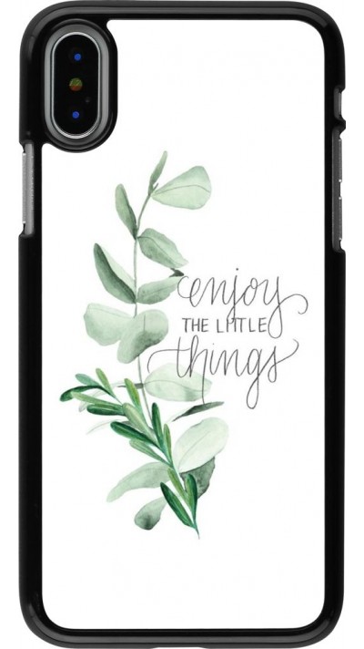 Coque iPhone X / Xs - Enjoy the little things