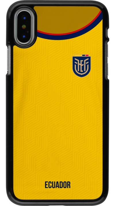 Coque iPhone X / Xs - Maillot de football Equateur 2022