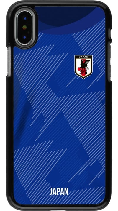 Coque iPhone X / Xs - Maillot de football Japon 2022 personnalisable