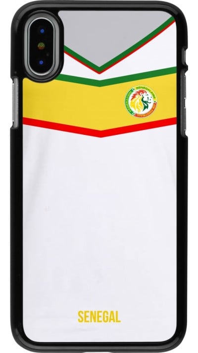 Coque iPhone X / Xs - Maillot de football Senegal 2022 personnalisable