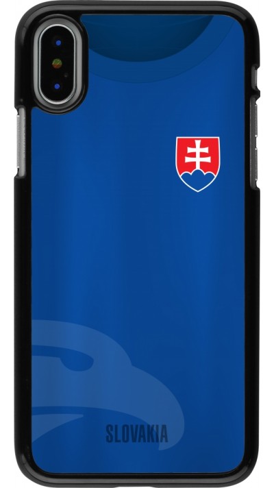 Coque iPhone X / Xs - Maillot de football Slovaquie