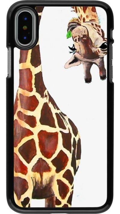 Coque iPhone X / Xs - Giraffe Fit