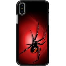 Coque iPhone X / Xs - Halloween 2023 spider black widow