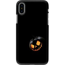 Coque iPhone X / Xs - Halloween 2023 discreet pumpkin