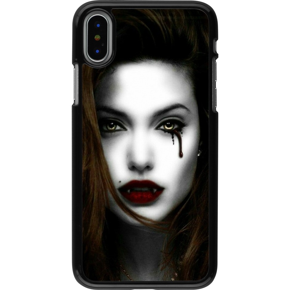 Coque iPhone X / Xs - Halloween 2023 gothic vampire