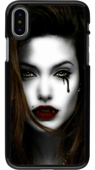 Coque iPhone X / Xs - Halloween 2023 gothic vampire