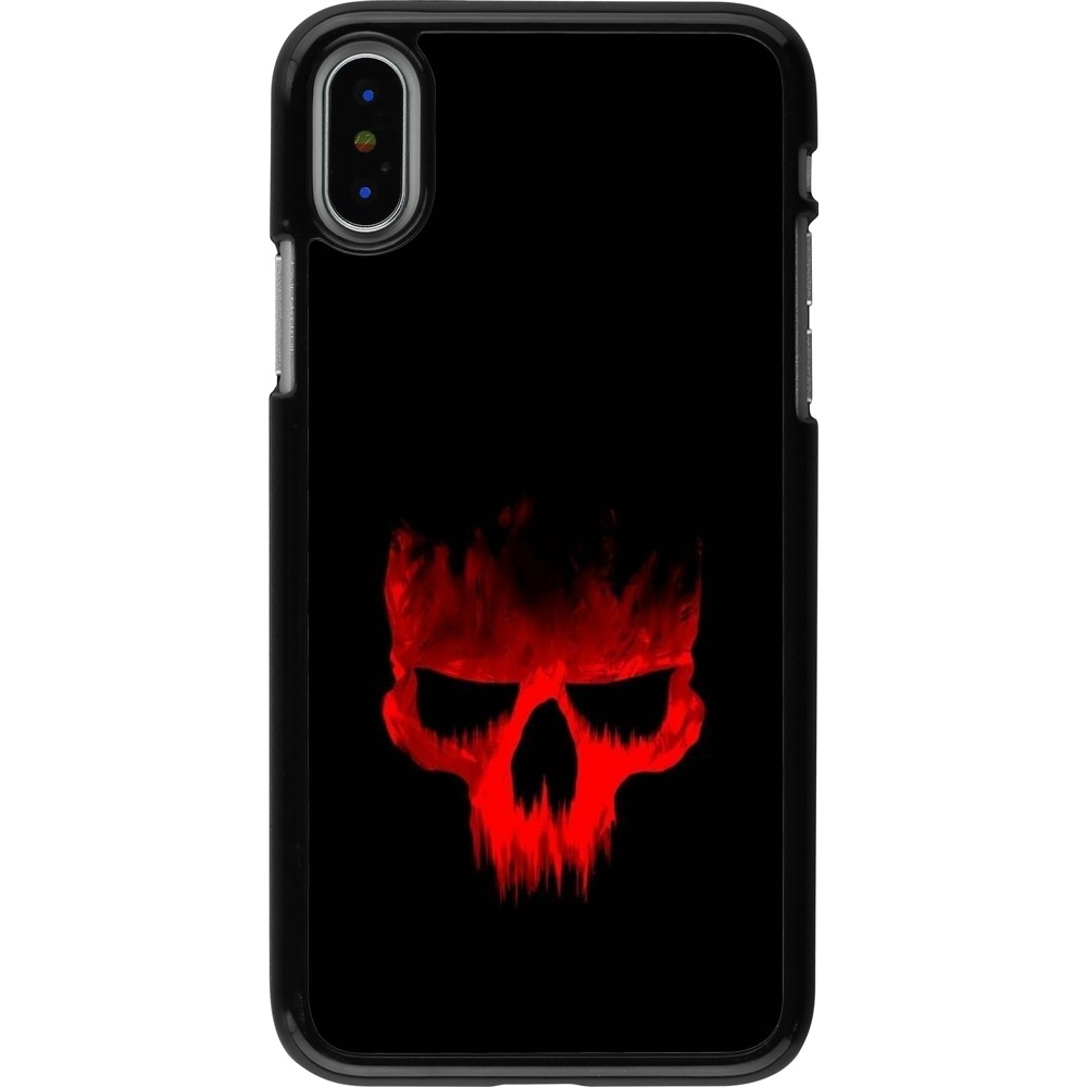 Coque iPhone X / Xs - Halloween 2023 scary skull