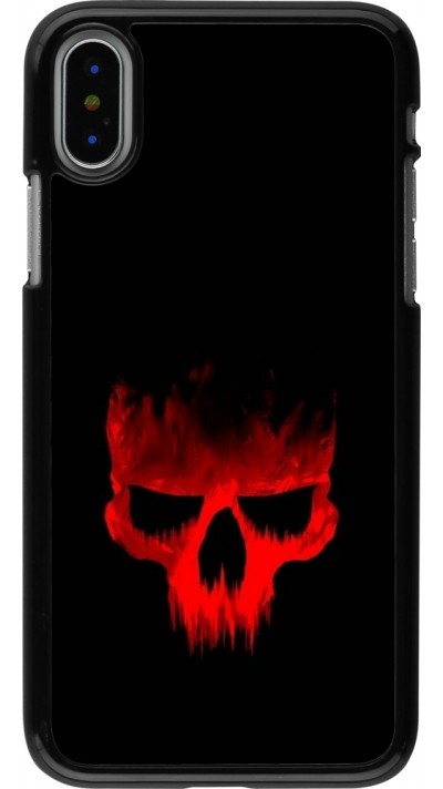 Coque iPhone X / Xs - Halloween 2023 scary skull