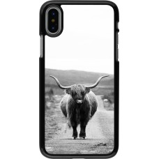 Coque iPhone X / Xs - Highland cattle