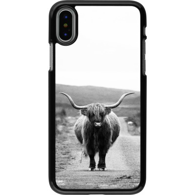 Coque iPhone X / Xs - Highland cattle