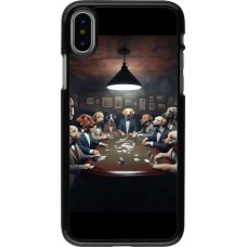 Coque iPhone X / Xs - Les pokerdogs