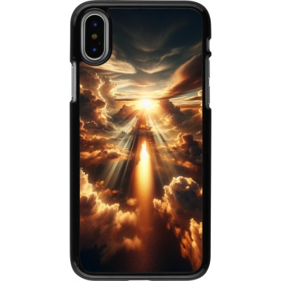 Coque iPhone X / Xs - Lueur Céleste Zenith