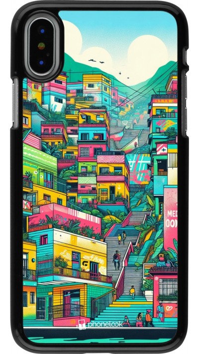 Coque iPhone X / Xs - Medellin Comuna 13 Art