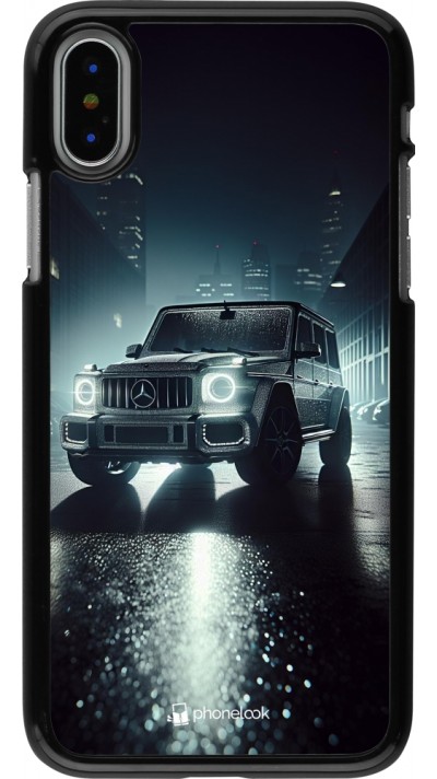 Coque iPhone X / Xs - Mercedes G AMG Night