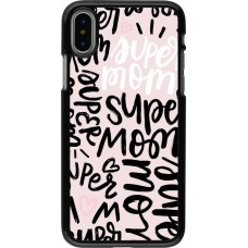 Coque iPhone X / Xs - Mom 2024 Super mom