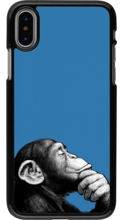 Coque iPhone X / Xs - Monkey Pop Art