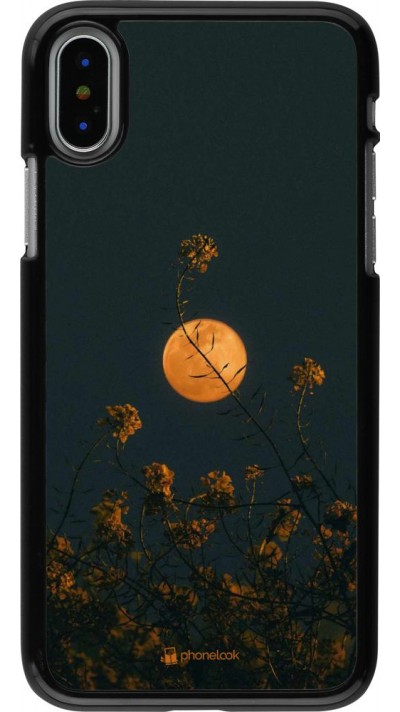 Coque iPhone X / Xs - Moon Flowers