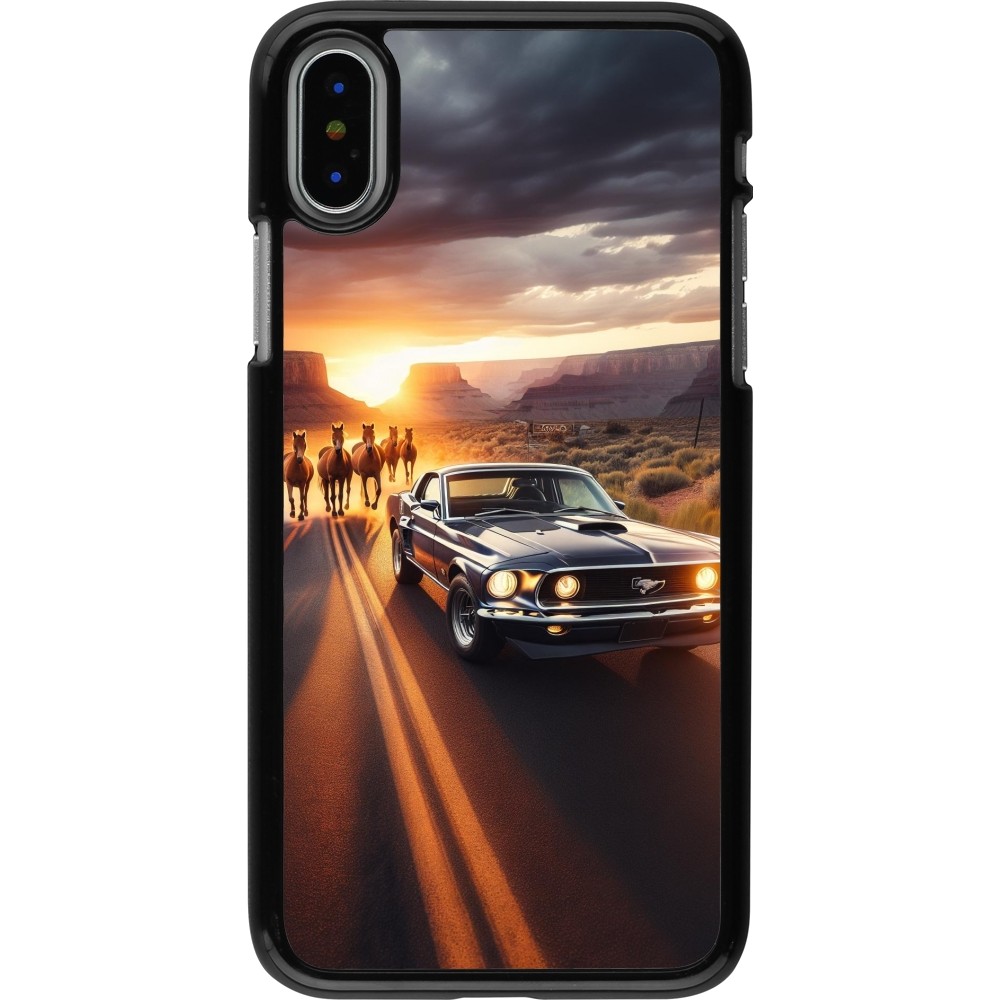 Coque iPhone X / Xs - Mustang 69 Grand Canyon