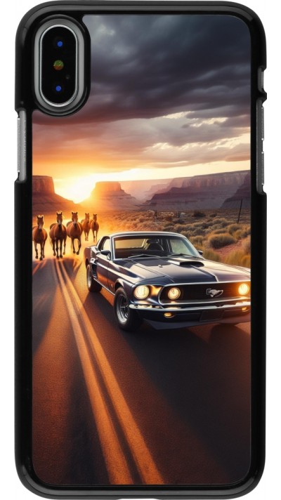 Coque iPhone X / Xs - Mustang 69 Grand Canyon