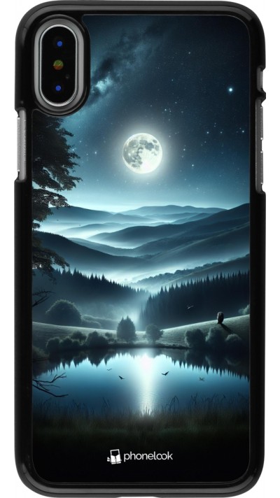 Coque iPhone X / Xs - Night Sky View