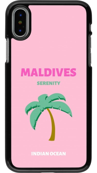 Coque iPhone X / Xs - Pop Summer Destination Maldives