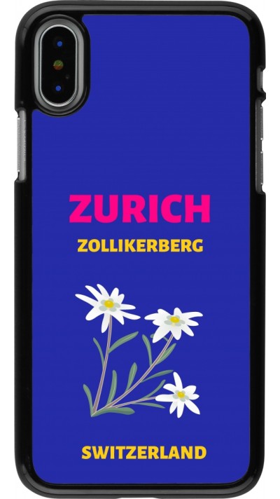 Coque iPhone X / Xs - Pop Summer Destination Zurich