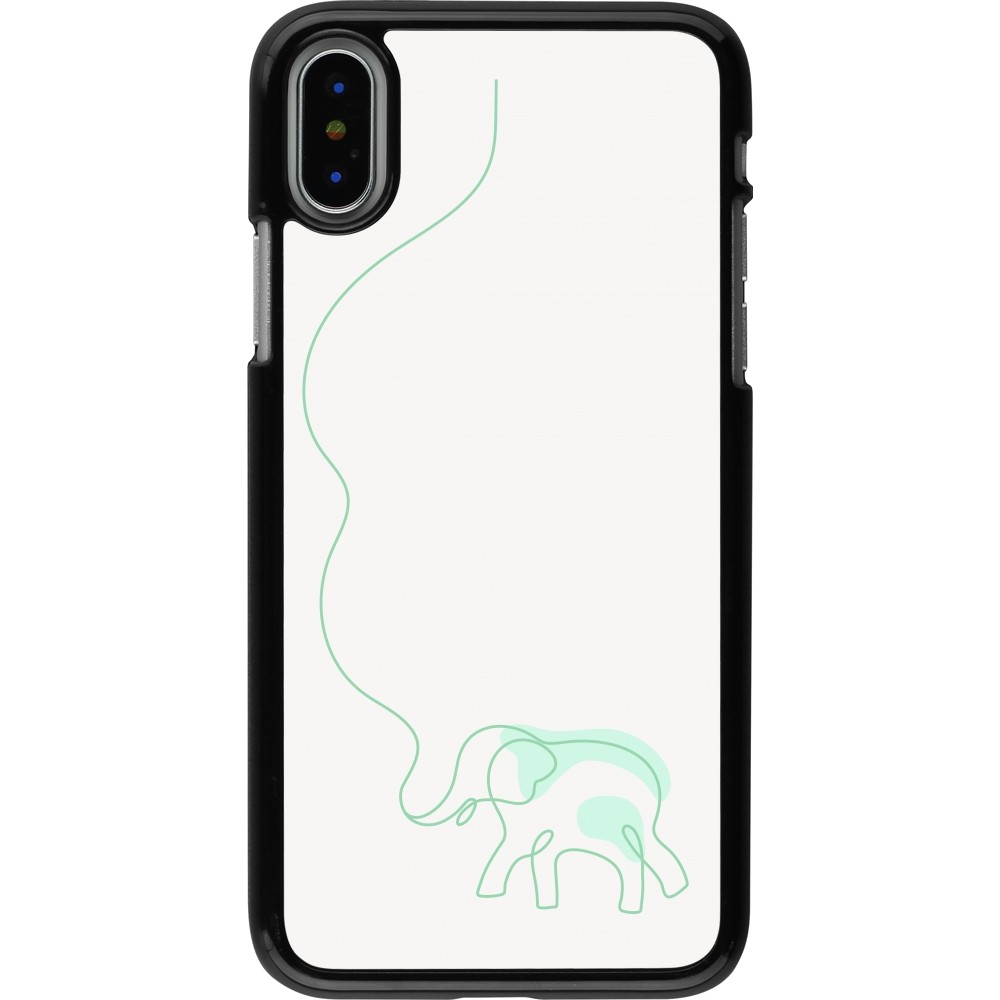 Coque iPhone X / Xs - Spring 23 baby elephant