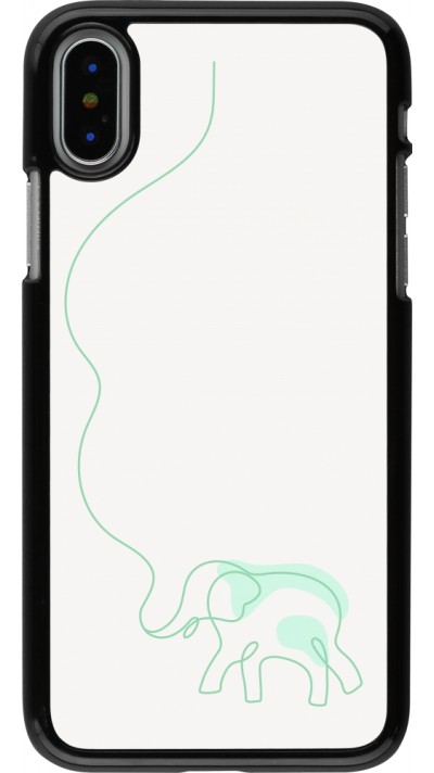 Coque iPhone X / Xs - Spring 23 baby elephant