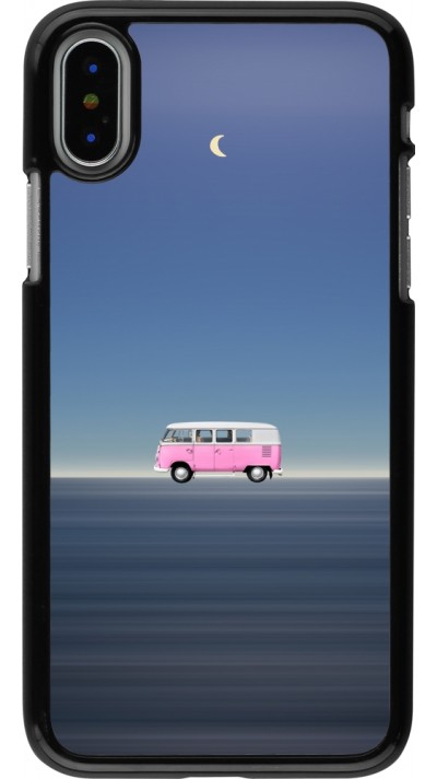 Coque iPhone X / Xs - Spring 23 pink bus