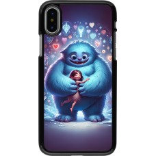 Coque iPhone X / Xs - Valentine 2024 Fluffy Love