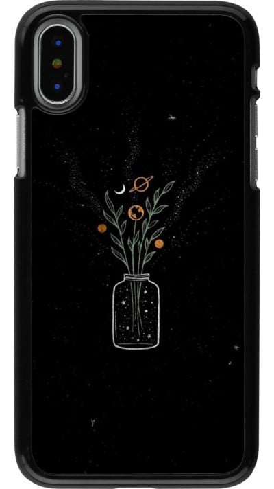 Hülle iPhone X / Xs - Vase black