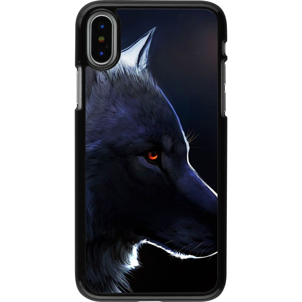 Coque iPhone X / Xs - Wolf Shape