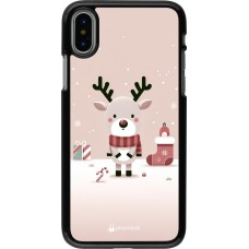 Coque iPhone X / Xs - Noël 2023 Choupinette Renne